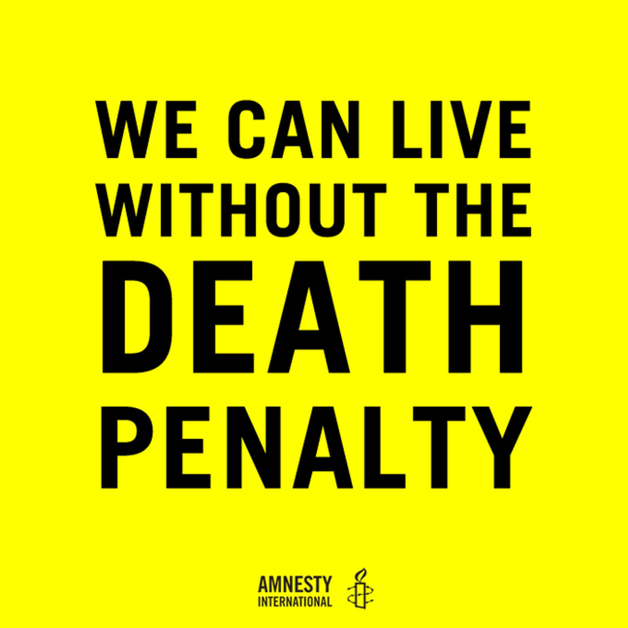 We can live without the death penalty!