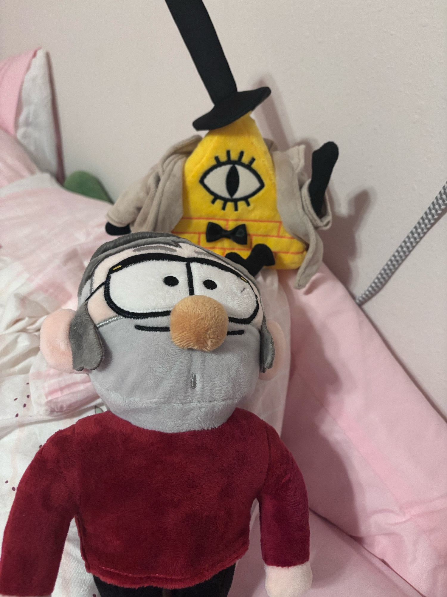 Mr Bill Pines and his Husband being cozy