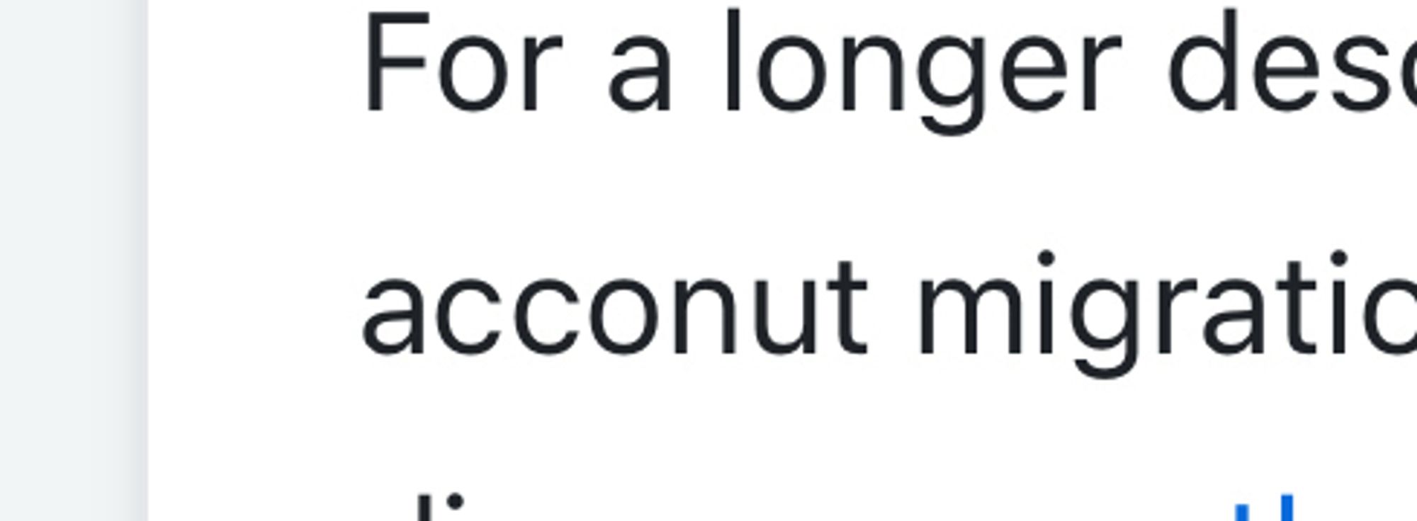 account misspelled as “acconut”