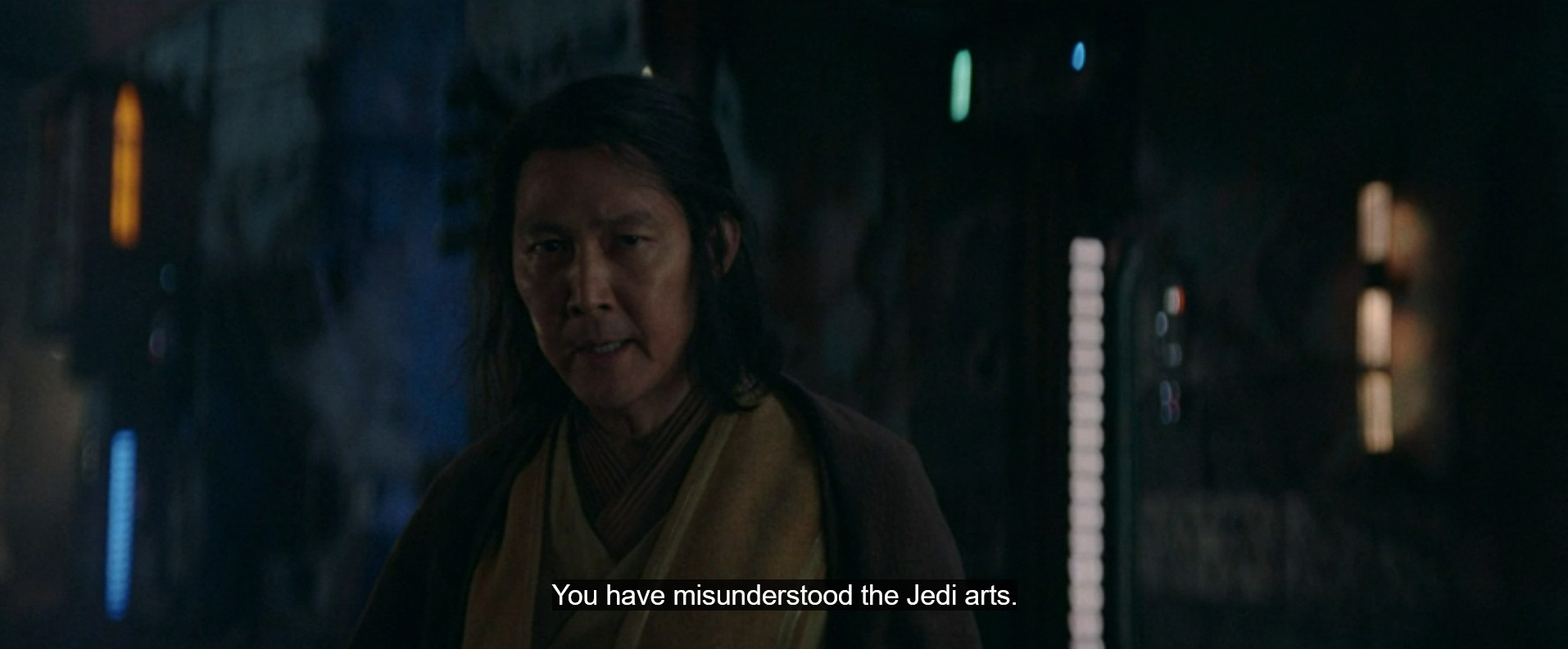 Sol saying "You have misunderstood the Jedi arts."