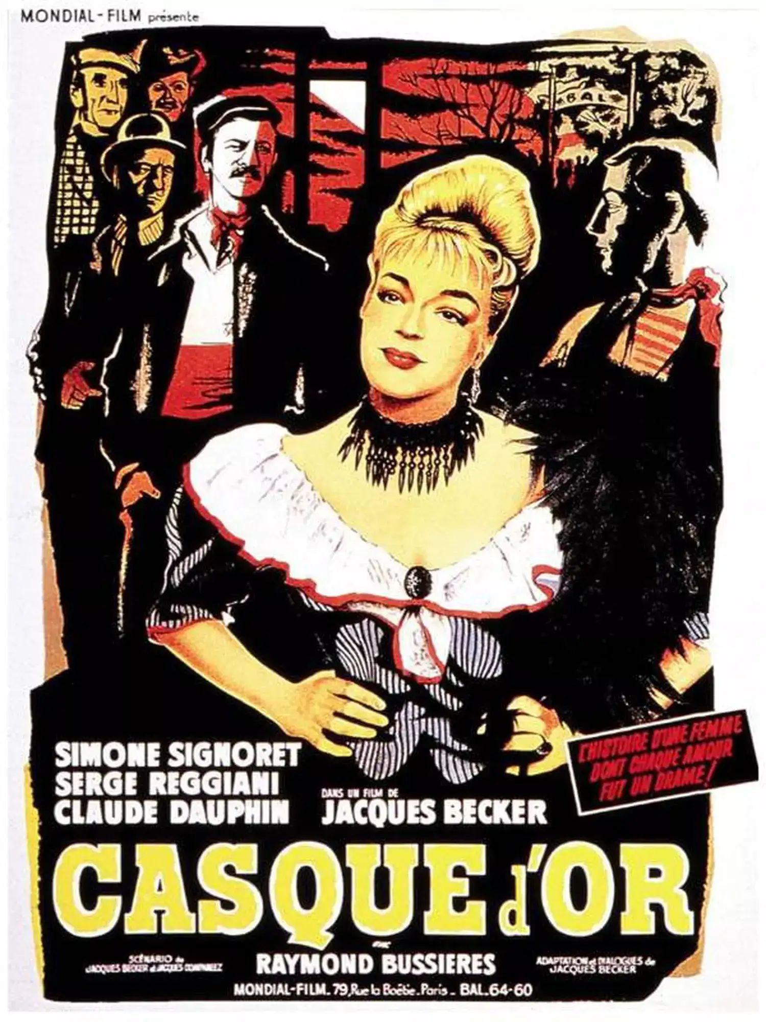 Movie poster for Casque d'Or