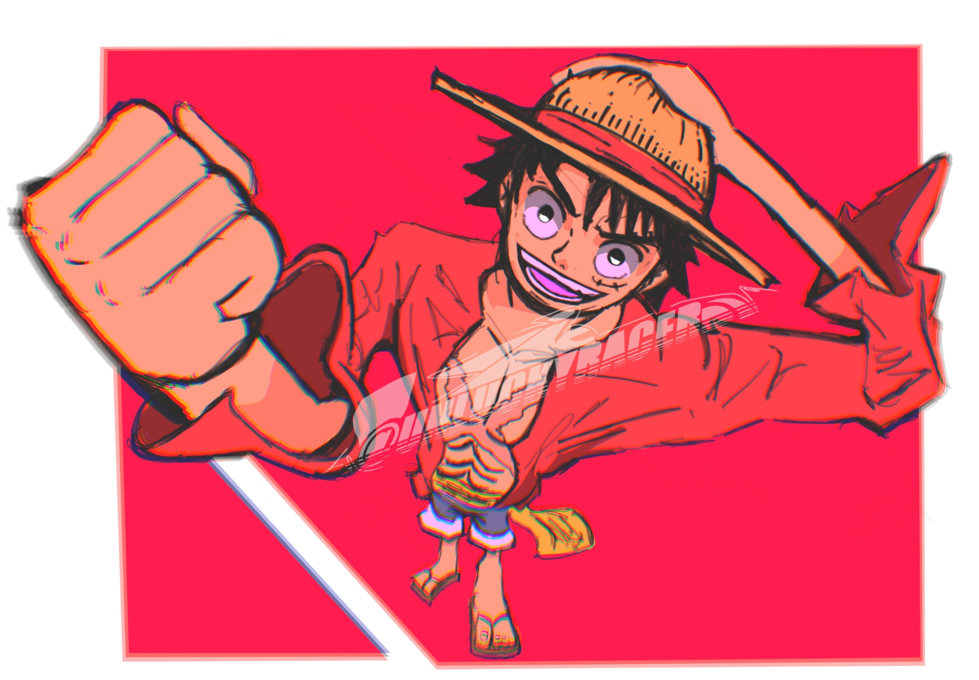 Luffy ready to roll