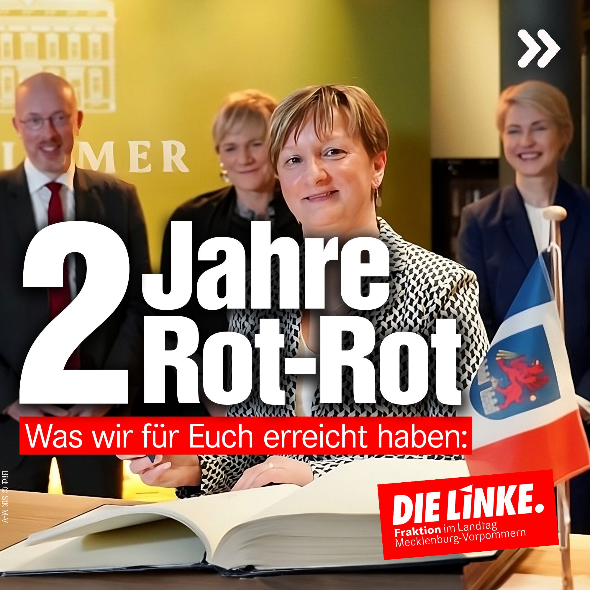 2 Jahre Rot-Rot. Was wir für Euch erreicht haben: