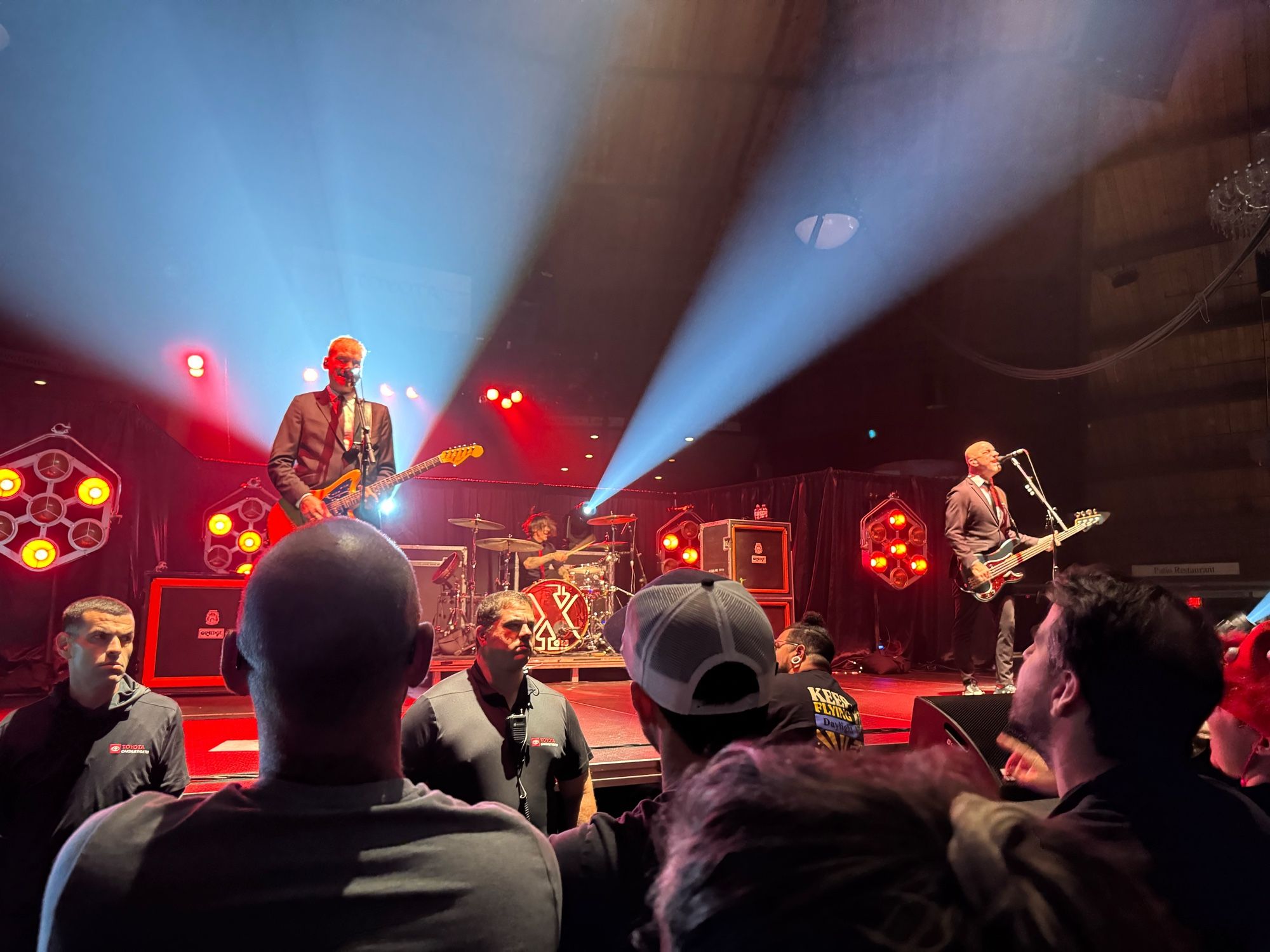 Alkaline Trio on stage