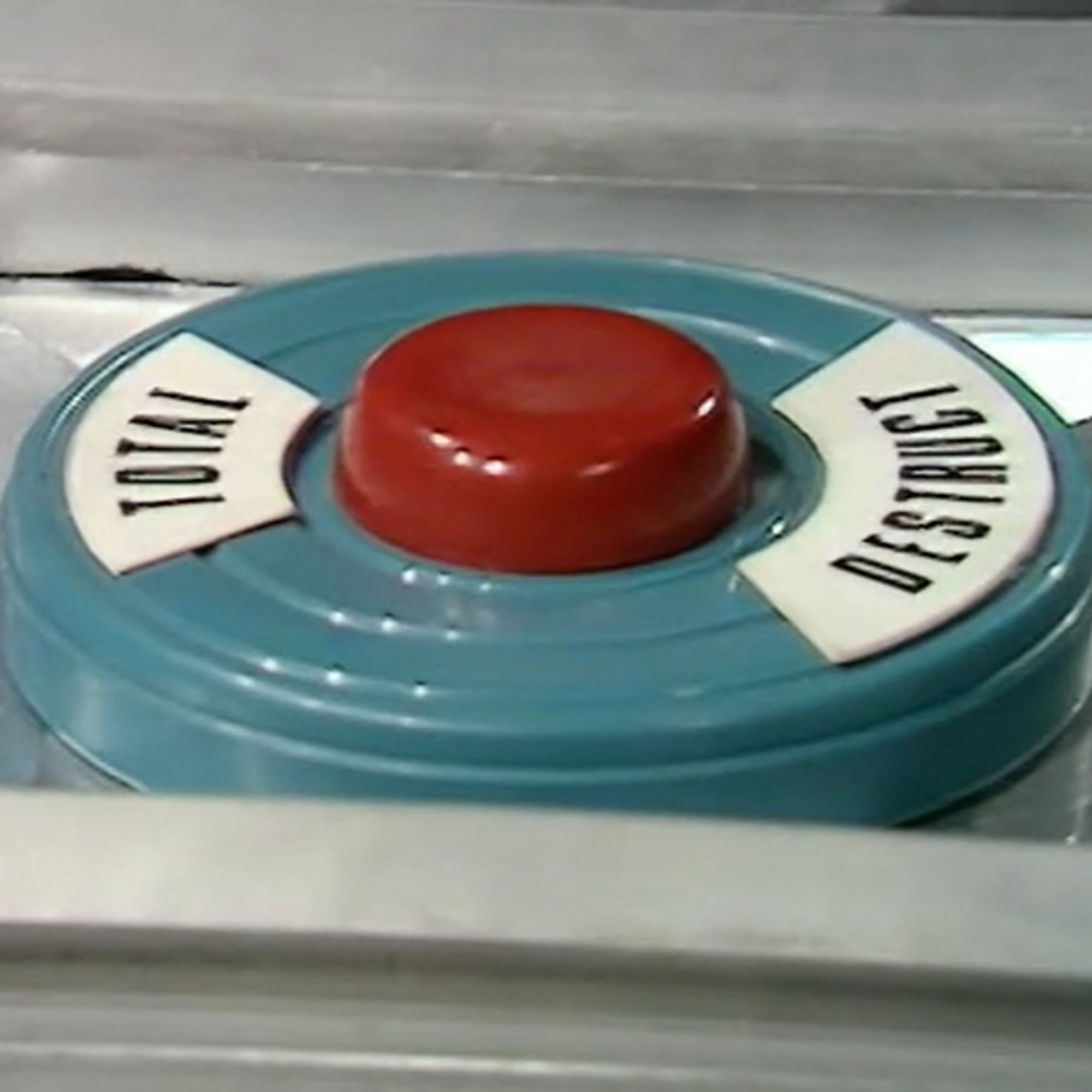 Close up on Total Destruct button.