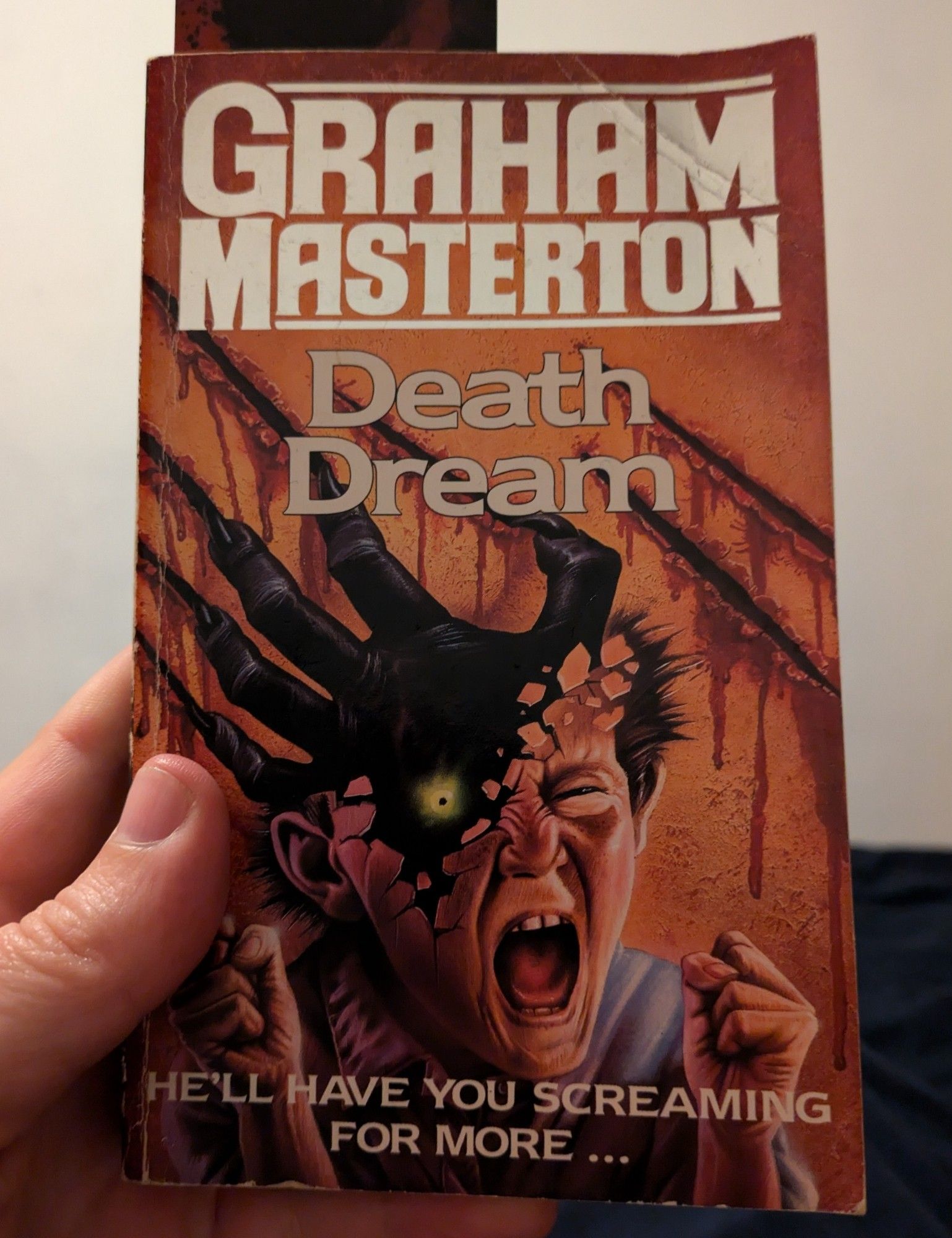 Death dream by Graham masterton book cover