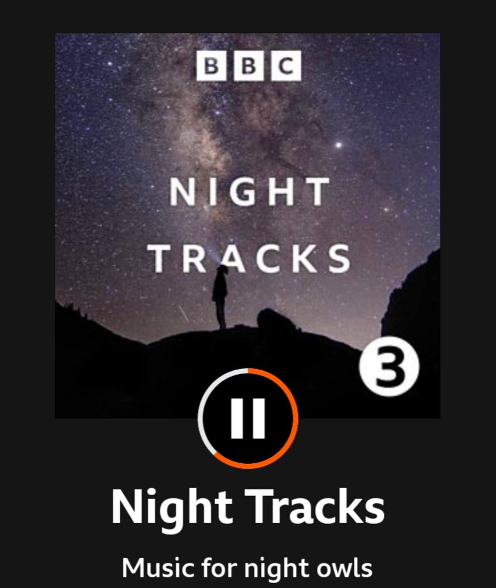 Night tracks BBC podcast