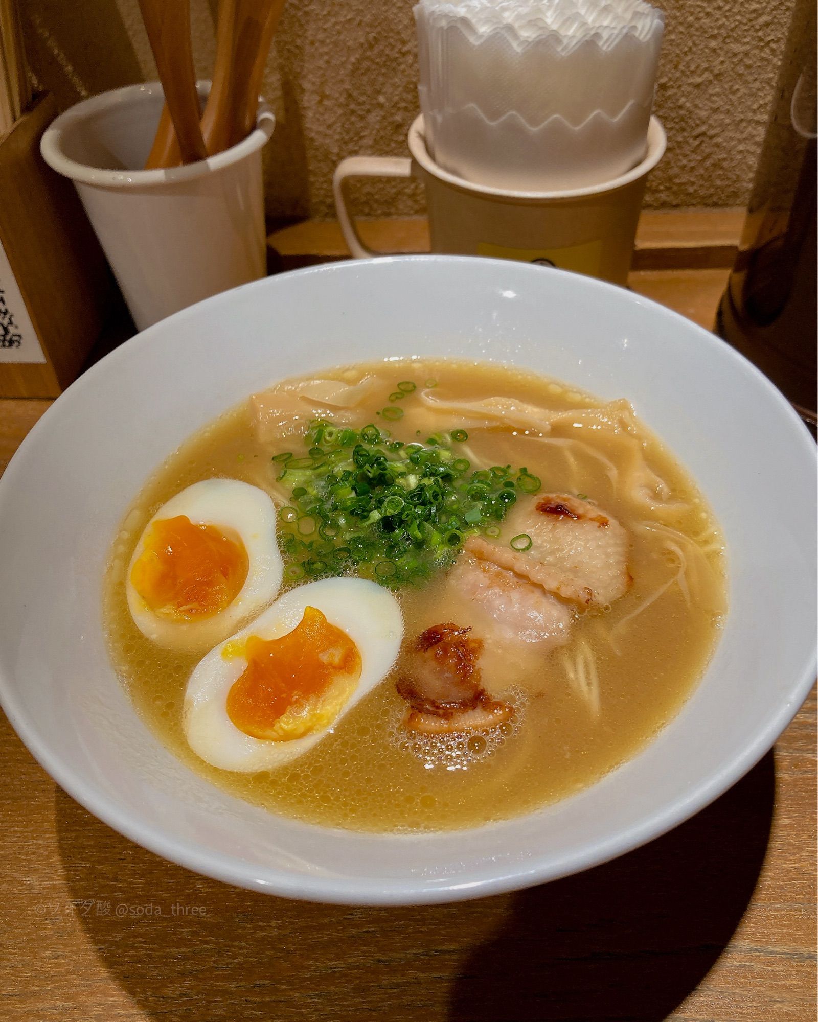 鶏ポタラーメンTHANK：ぽてり