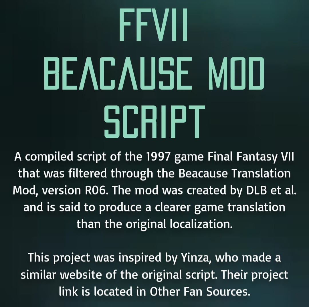 https://funnerdprojects.wixsite.com/ffviimodscript/beacause-mod-script