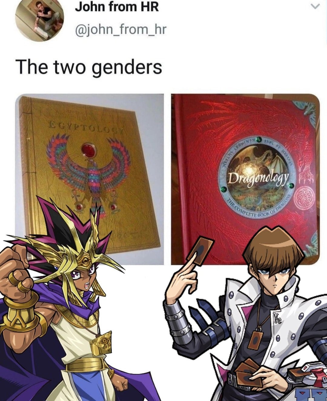 the two genders meme