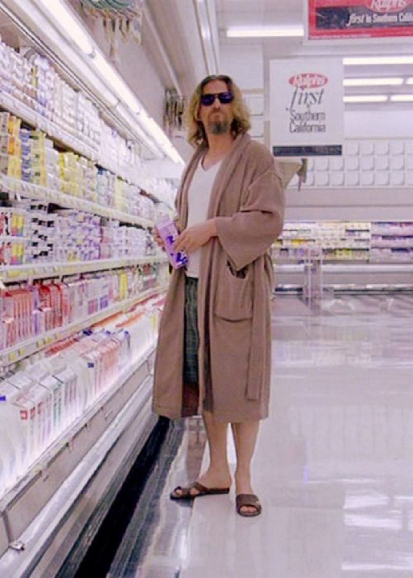 Foto de Jeff Bridges en El Gran Lebowski… ¿o es el Istar de la serie The Rings of Power? 🤔