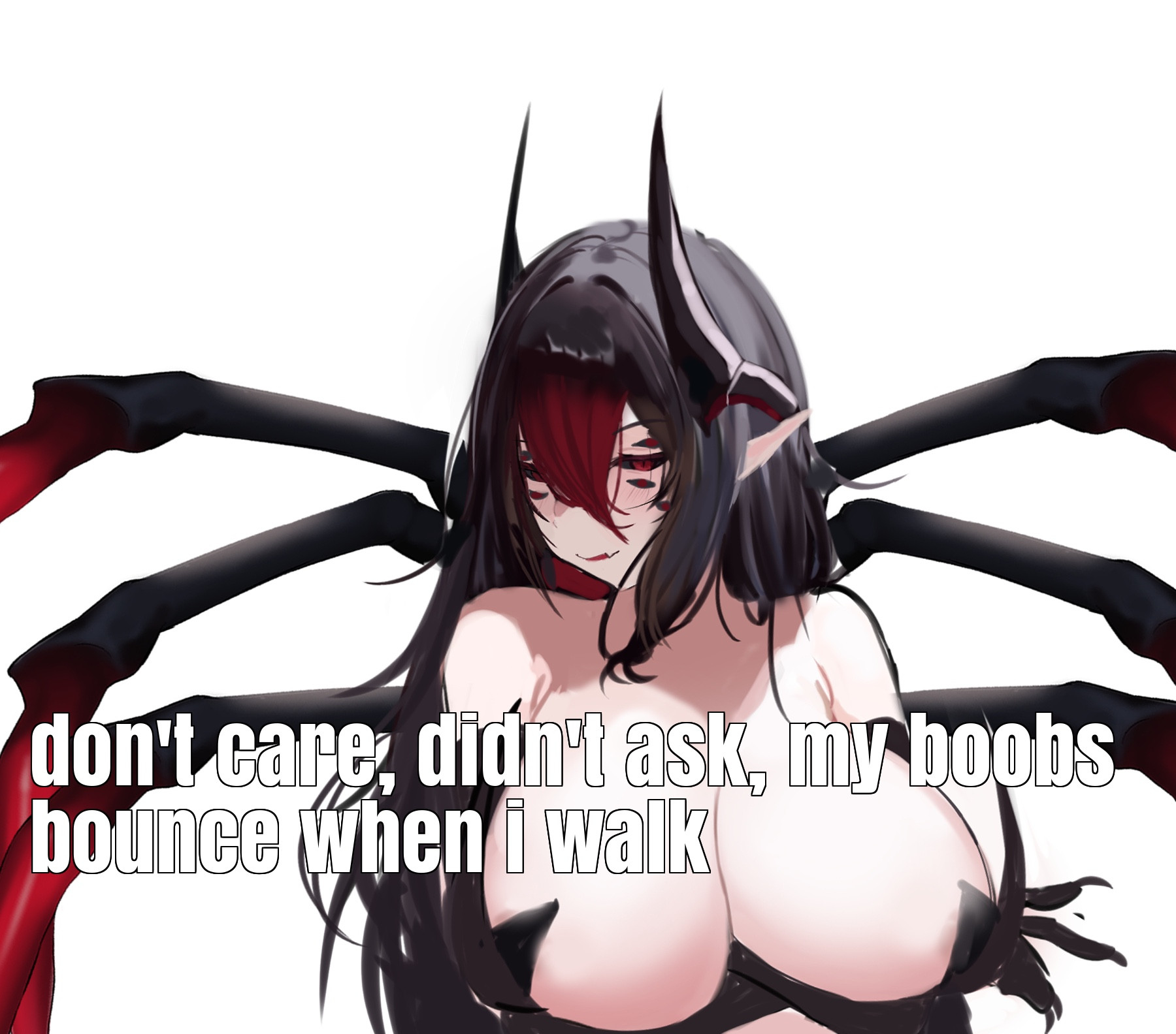 image of Espera VT with caption: don’t care, didn’t ask, my boobs bounce when i walk