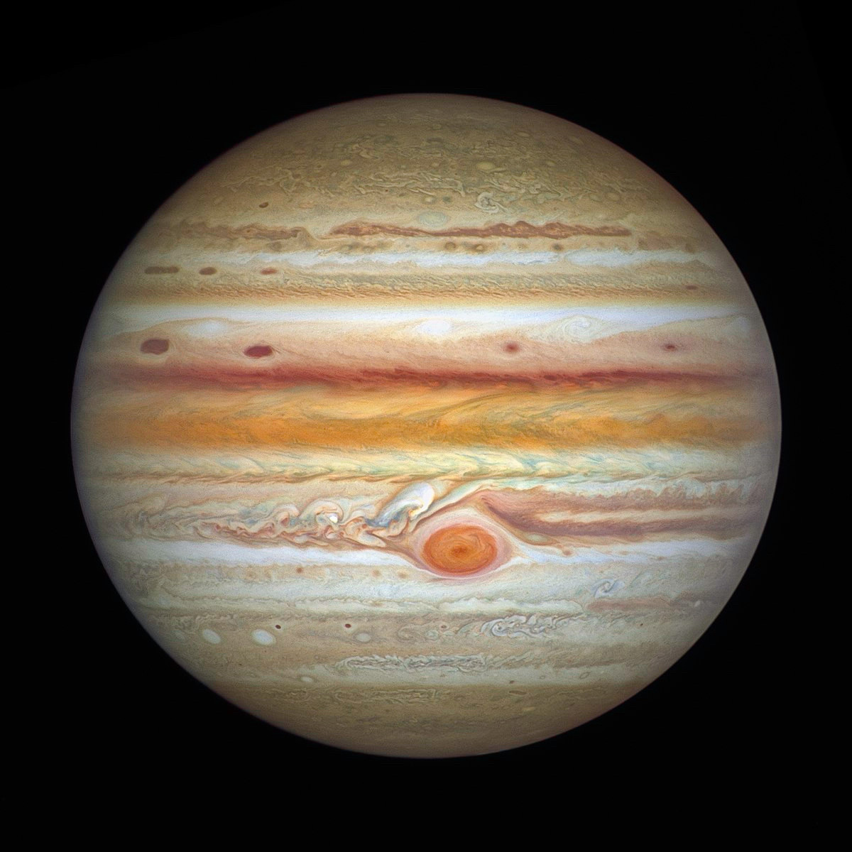 Photo de Saturne… mais qui est en fait celle de Jupiter