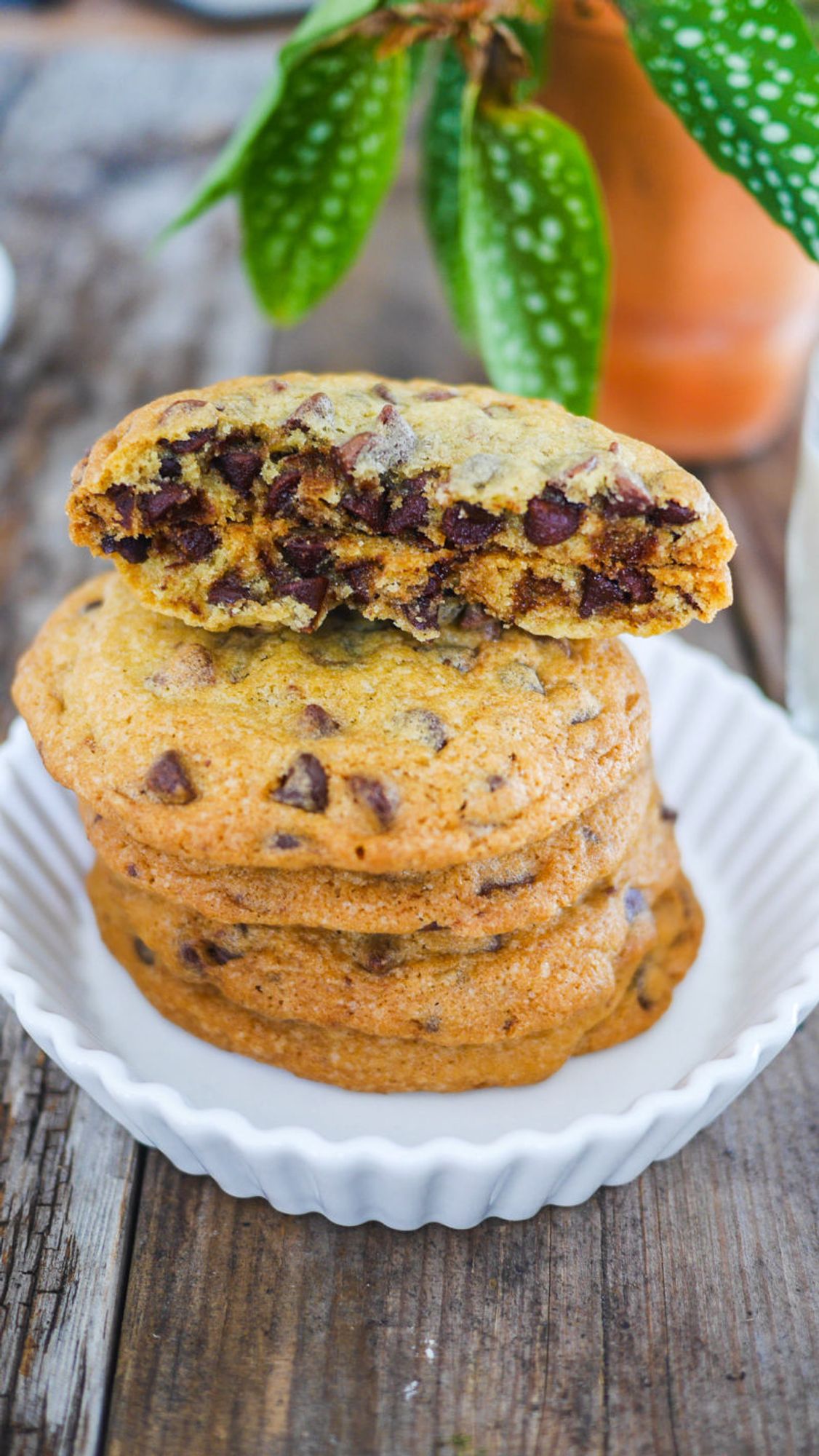 photo de Grands cookies moelleux pépites chocolat et beurre Charentes Poitou AOP