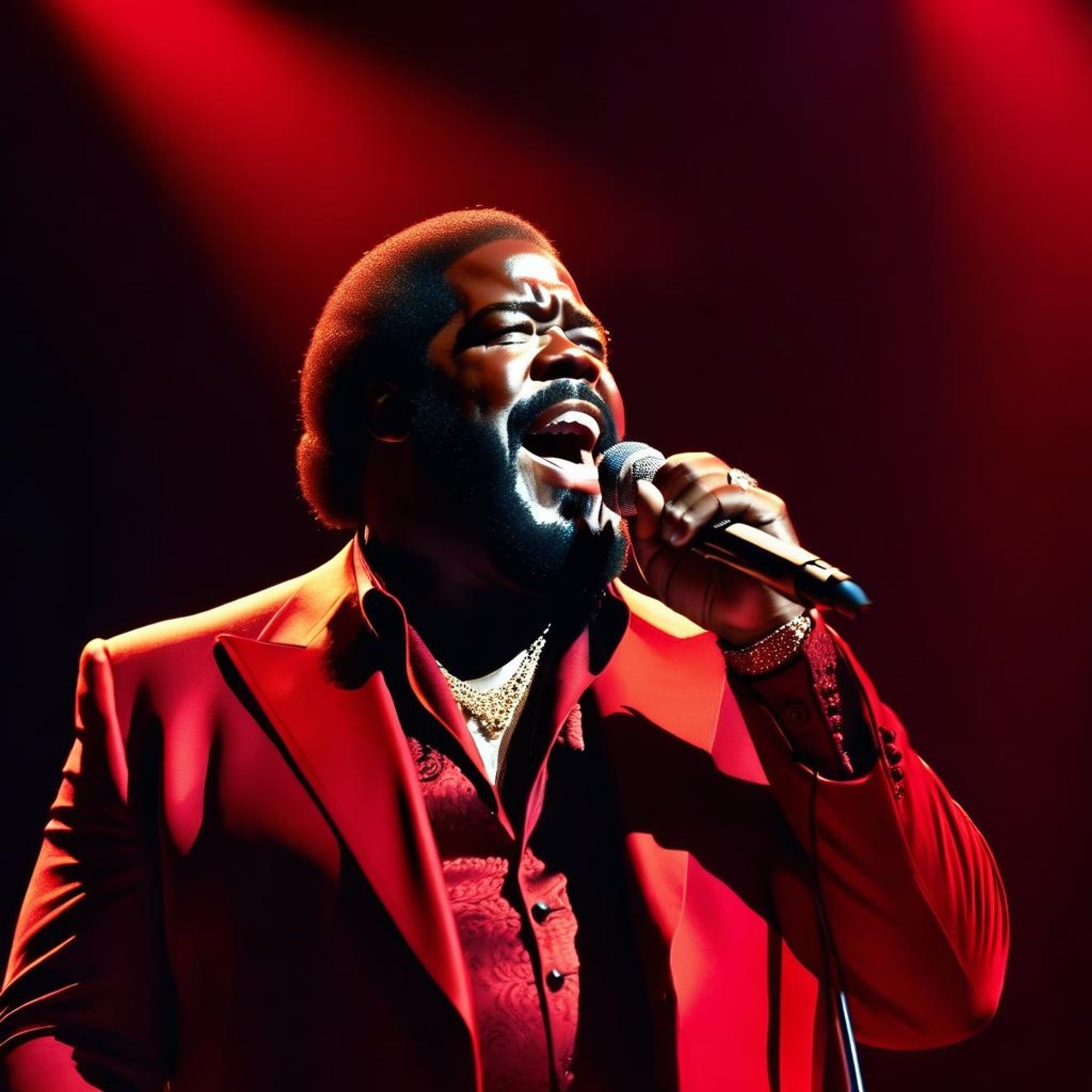 Soul music art: Barry White