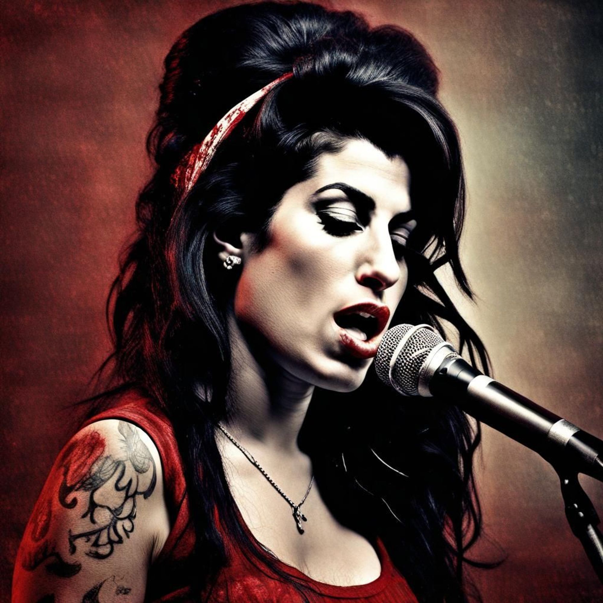 Soul music art: Amy Winehouse