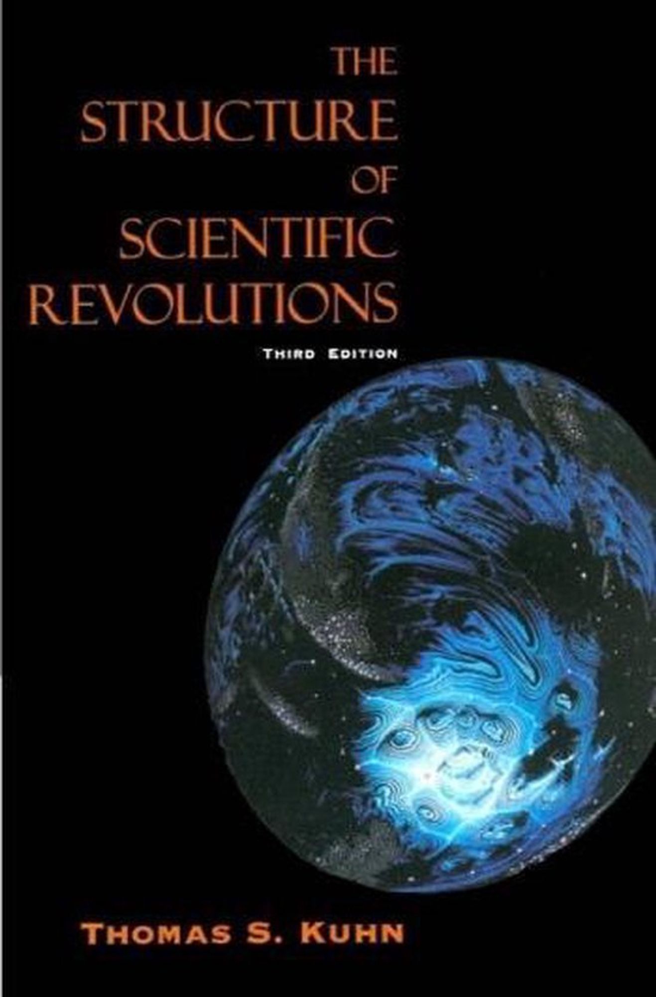 Book cover of the third edition of Kuhn's "The Structure of Scientific Revolutions"