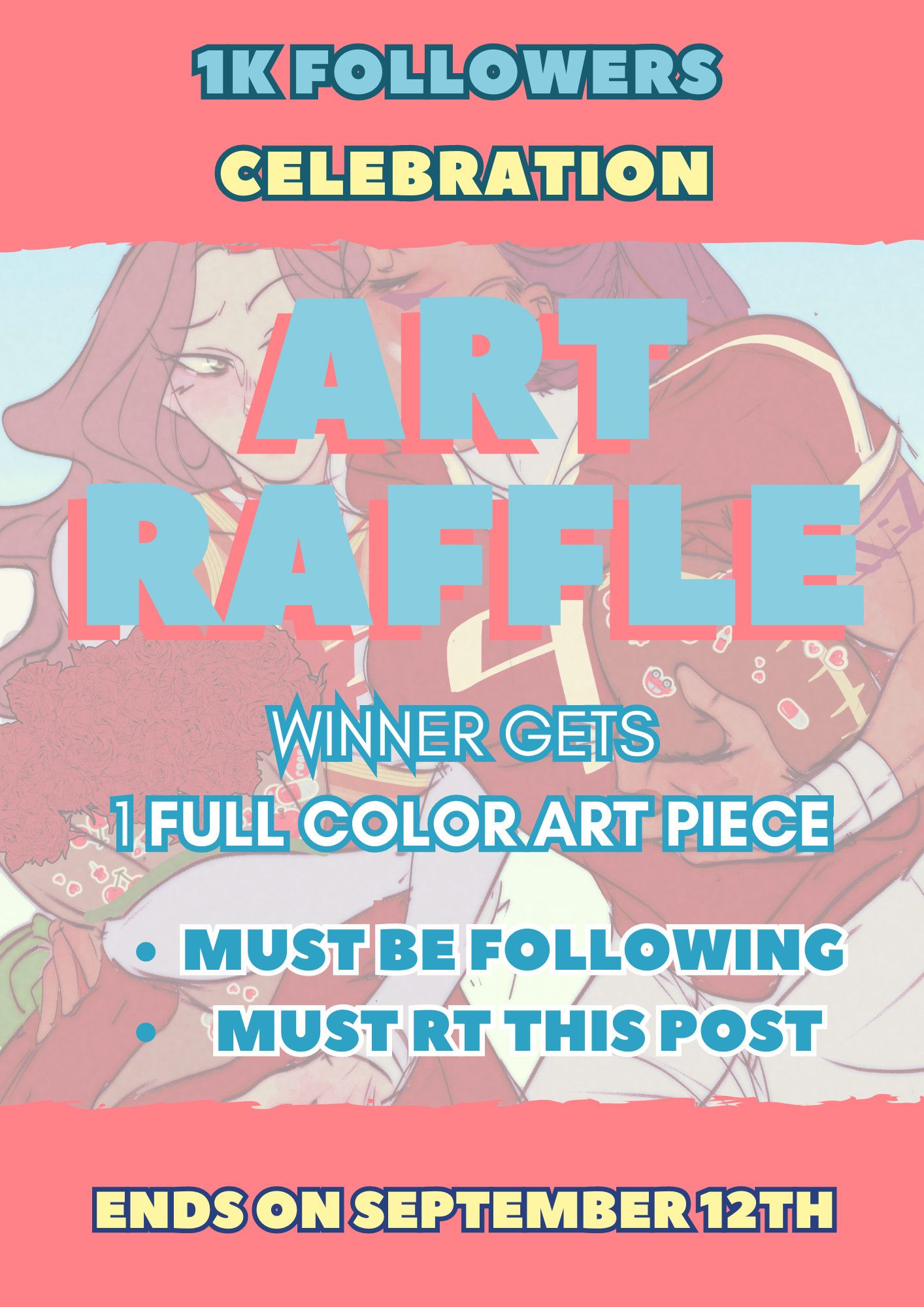 Art Raffle Poster