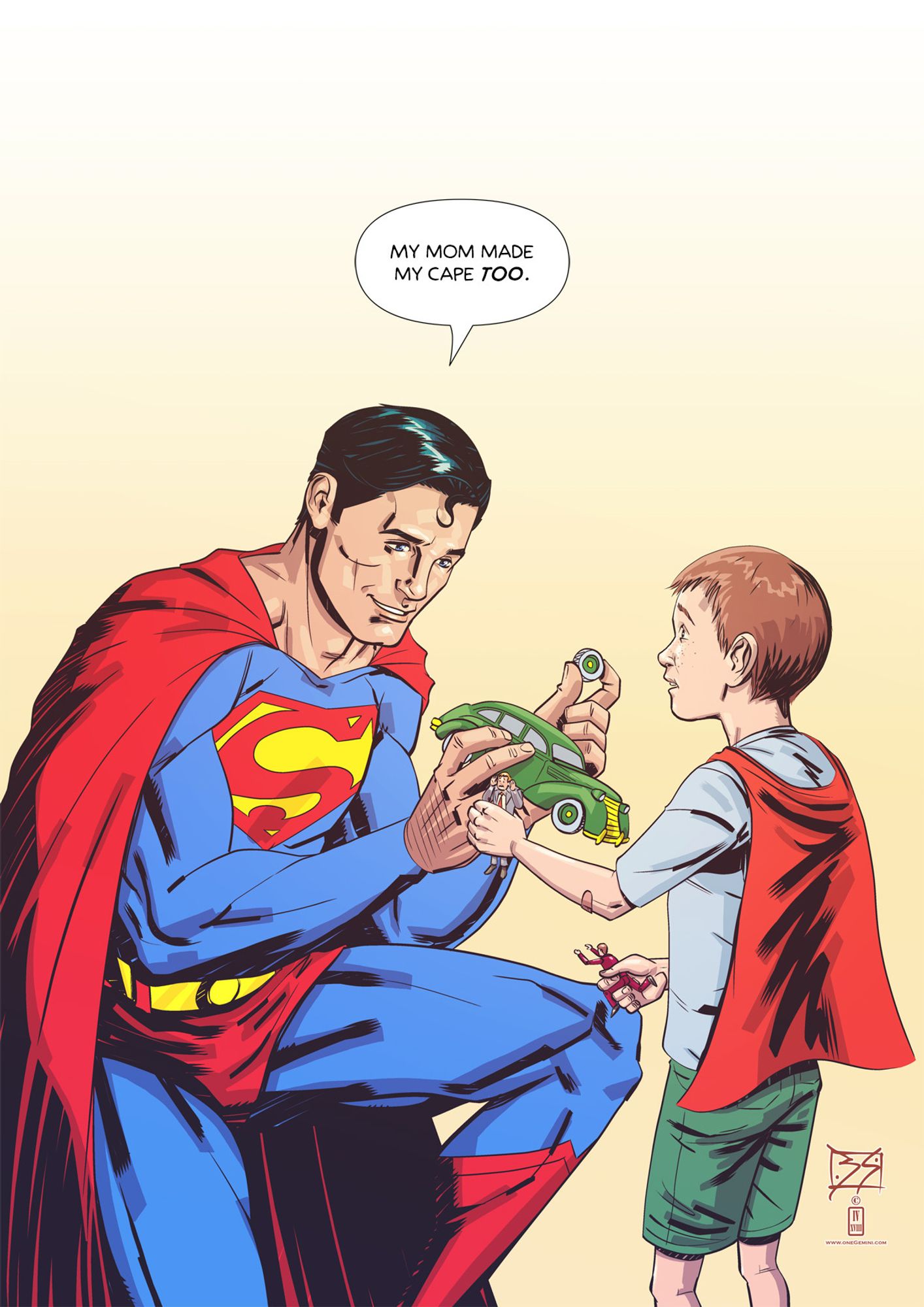 Superman, toys, boy.