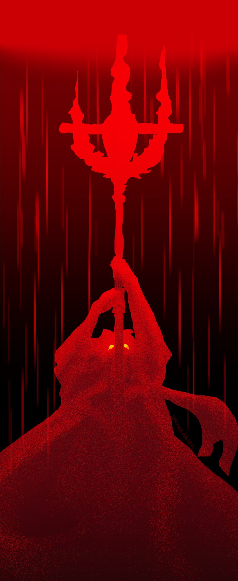 Eldridge using Mohg's spear to summon a rain of blood