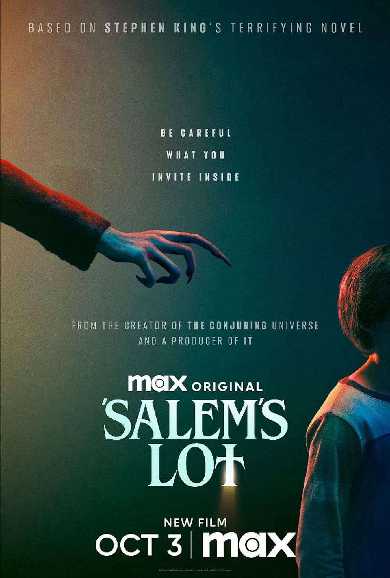 Poster for the HBOMAX 2024 adaptation of Stephen King’s Salem’s Lot