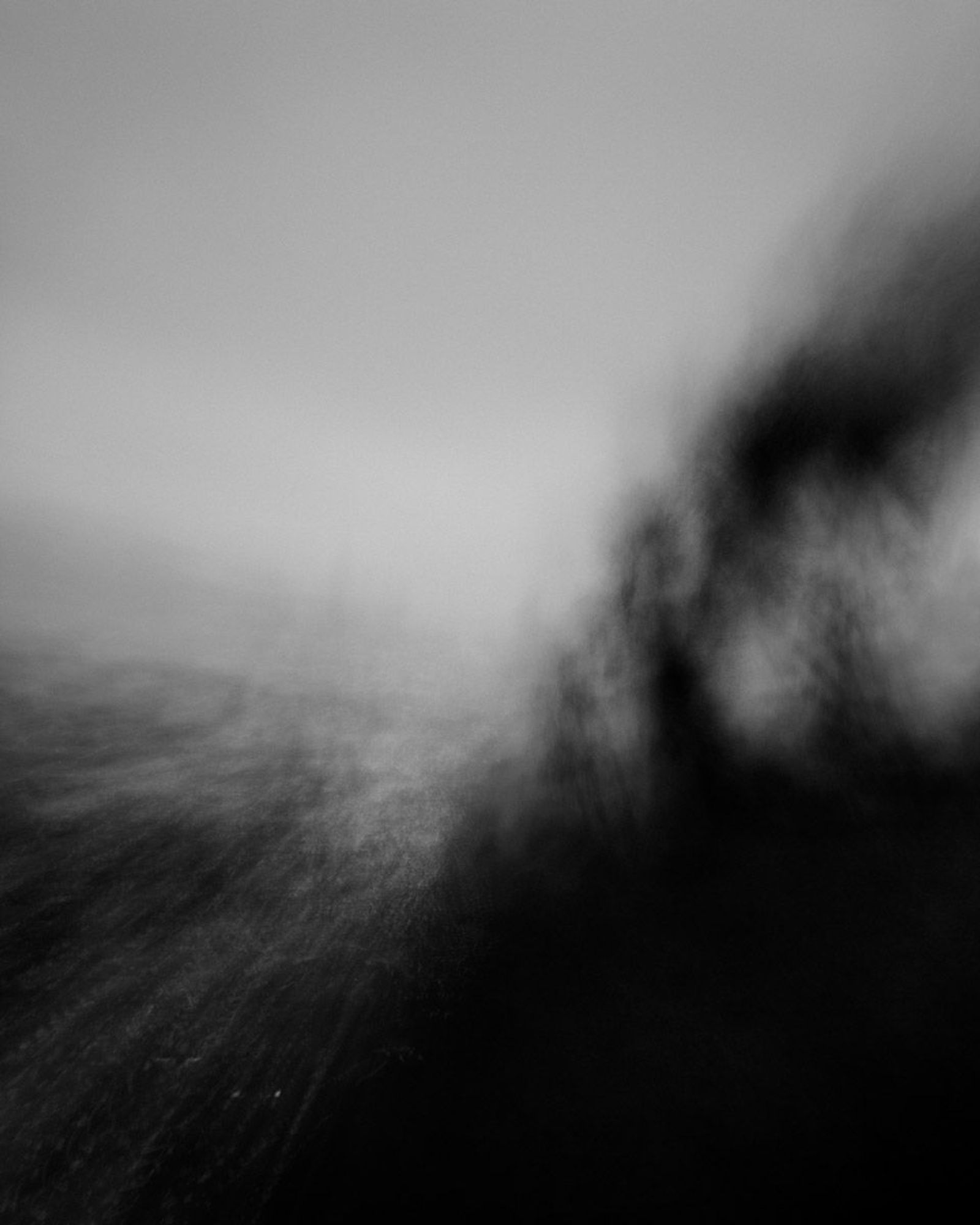 A blurred and epic landscape 