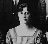 Hélène Mallebrancke in early C20th B&W photo