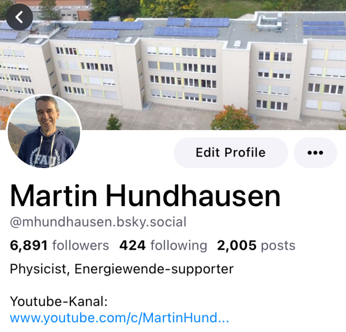 Blue sky Profil von Martin Hundhausen. 6891 Follower jetzt