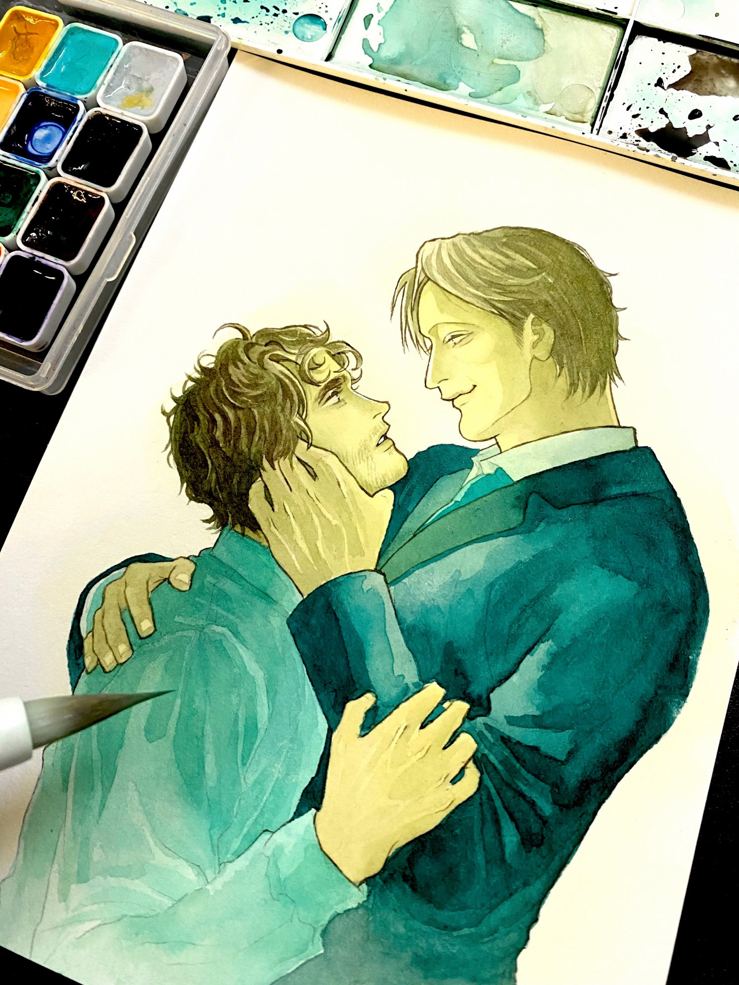 Hanni and his lil kitty