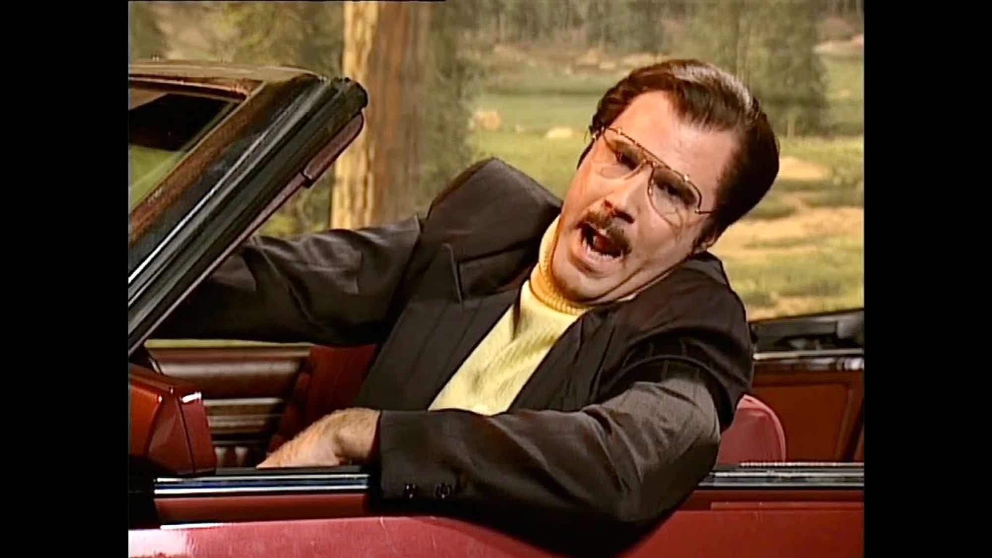 Will Ferrell as Robert Goulet on Saturday Night Live