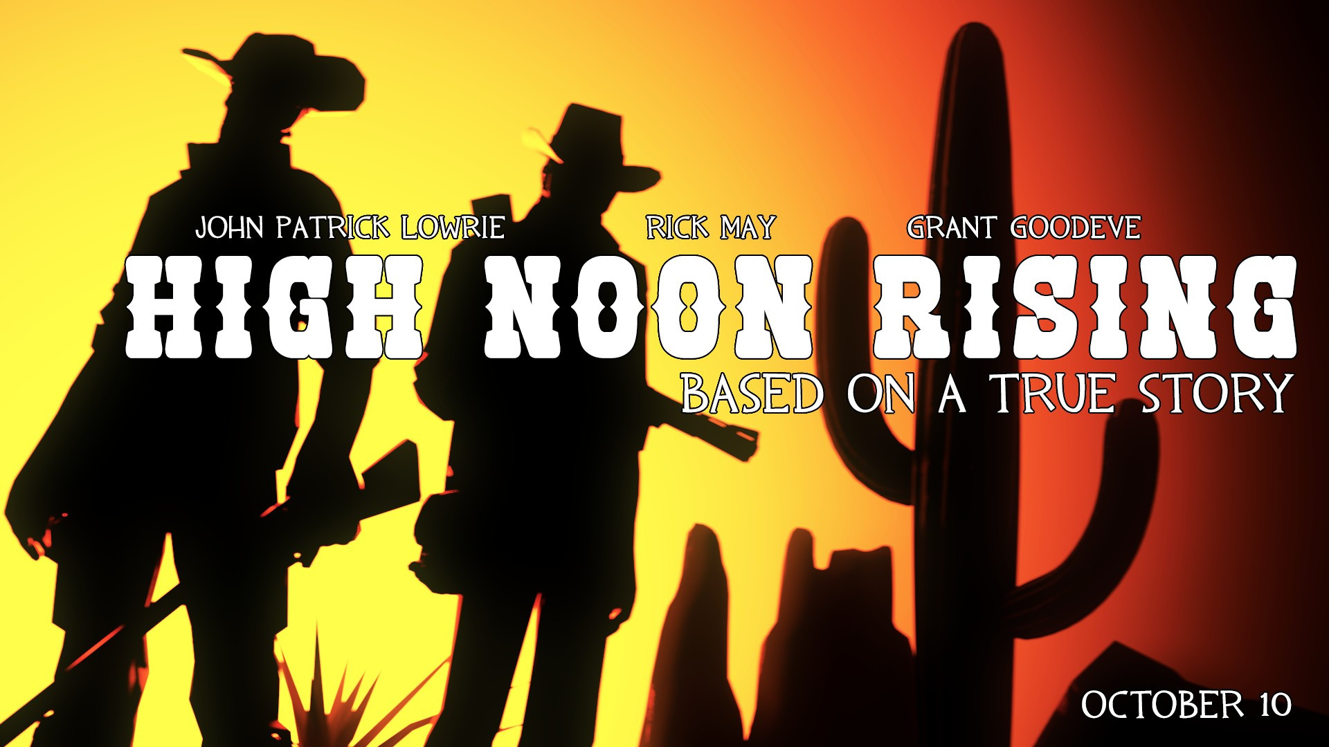 ''High Noon Rising'' - 2017
Movie poster for a fictional movie that never came out, maybe I could have turned this into an SFM animation but it was never meant to be