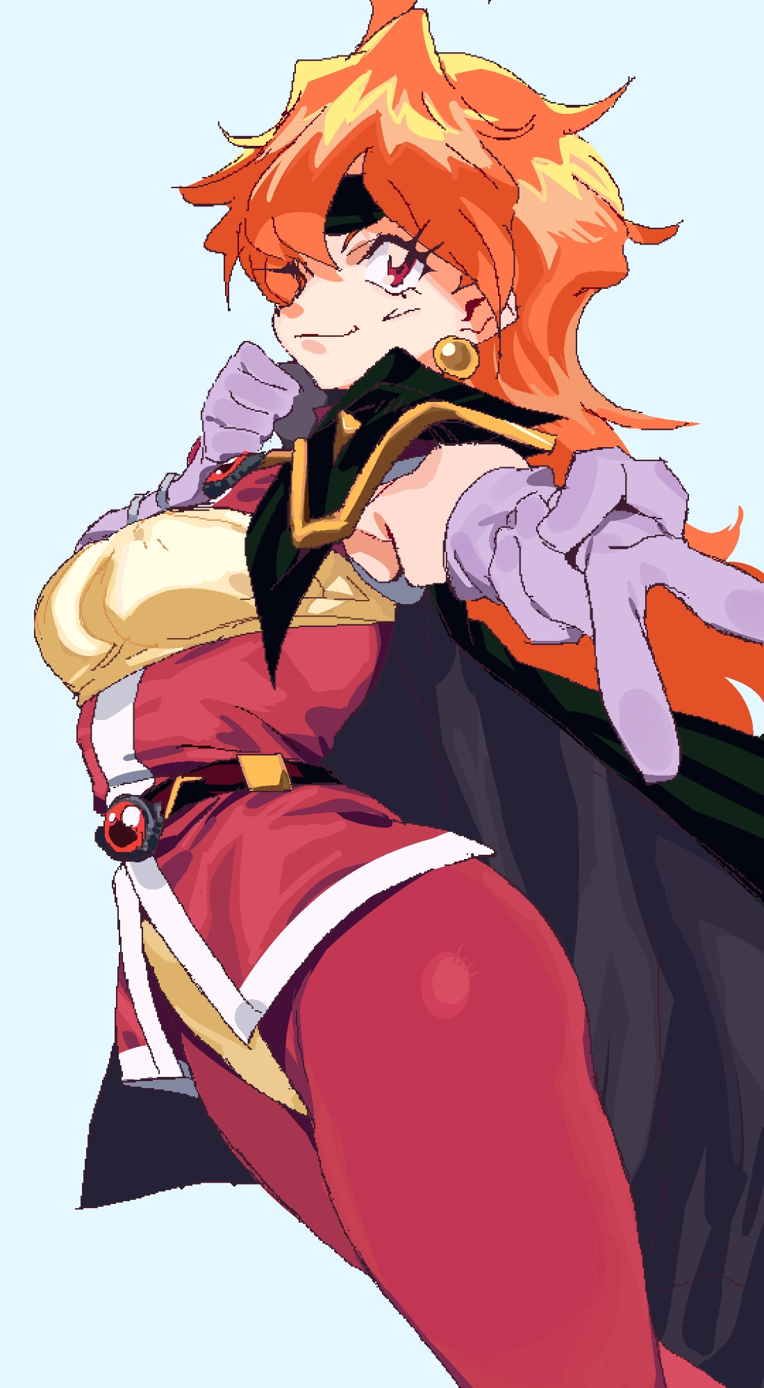 Lina Inverse from The Slayers drawn by Atro. Be sure to support them and their art!