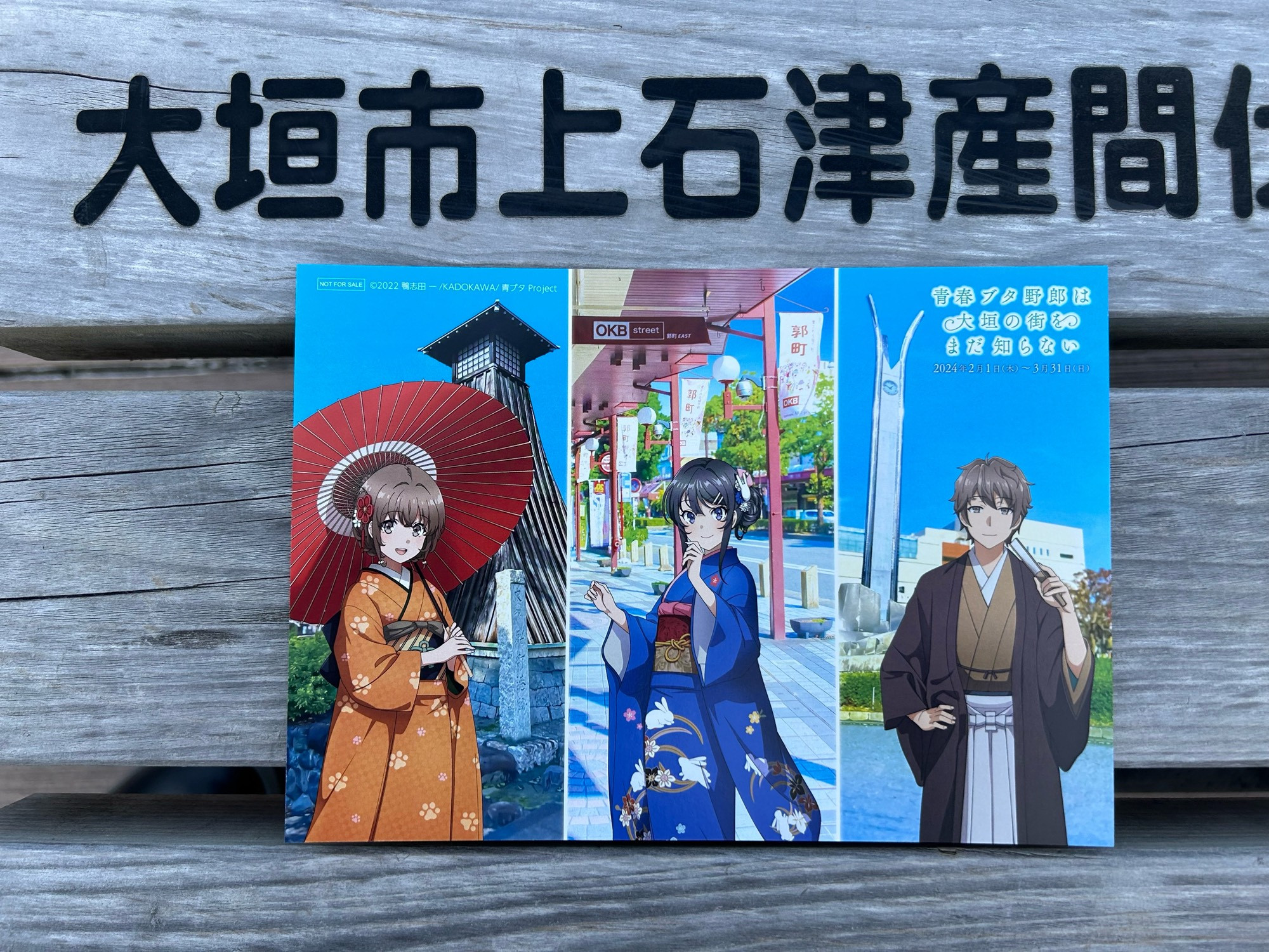 青ブタ（青春ブタ野郎） 大垣 聖地巡礼［JR東海 推し旅］水の都探訪日記 - すてきな旅に出よう