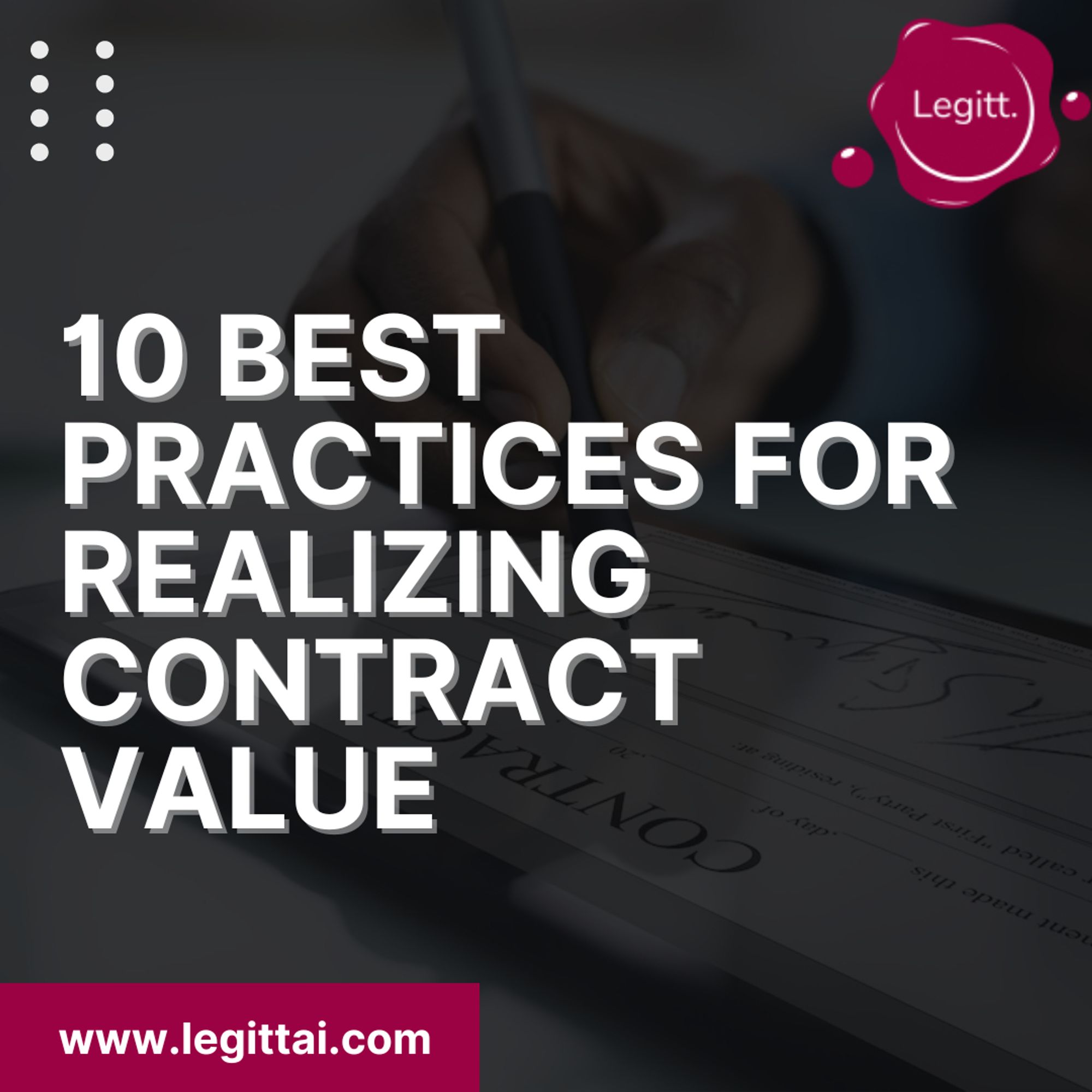 Best Practices for Realizing Contract Value