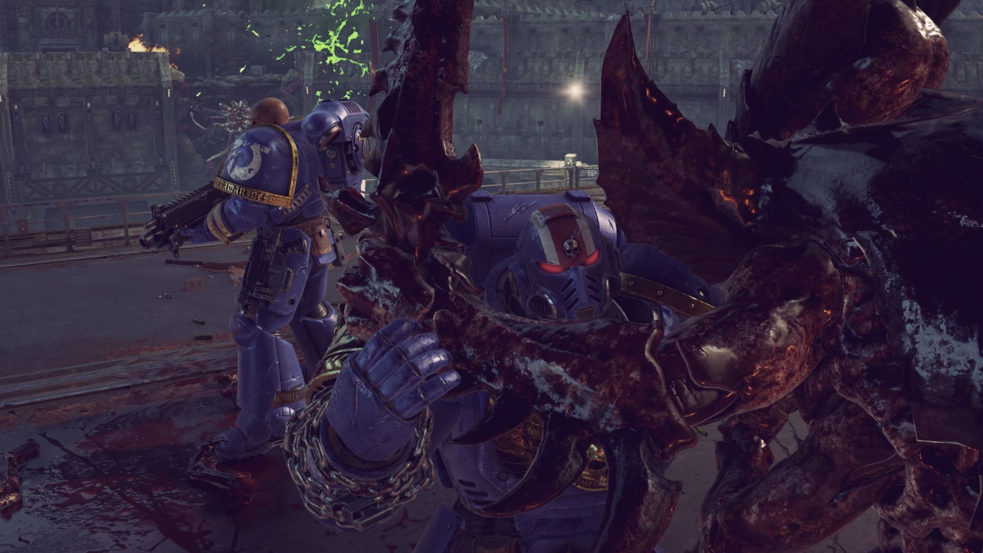 Screenshot from Warhammer 40,000: Space Marine 2.