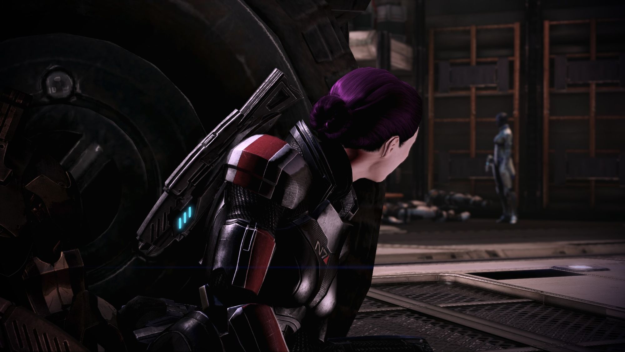 Commander RightBig Shepard in Mass Effect Legendary Edition.