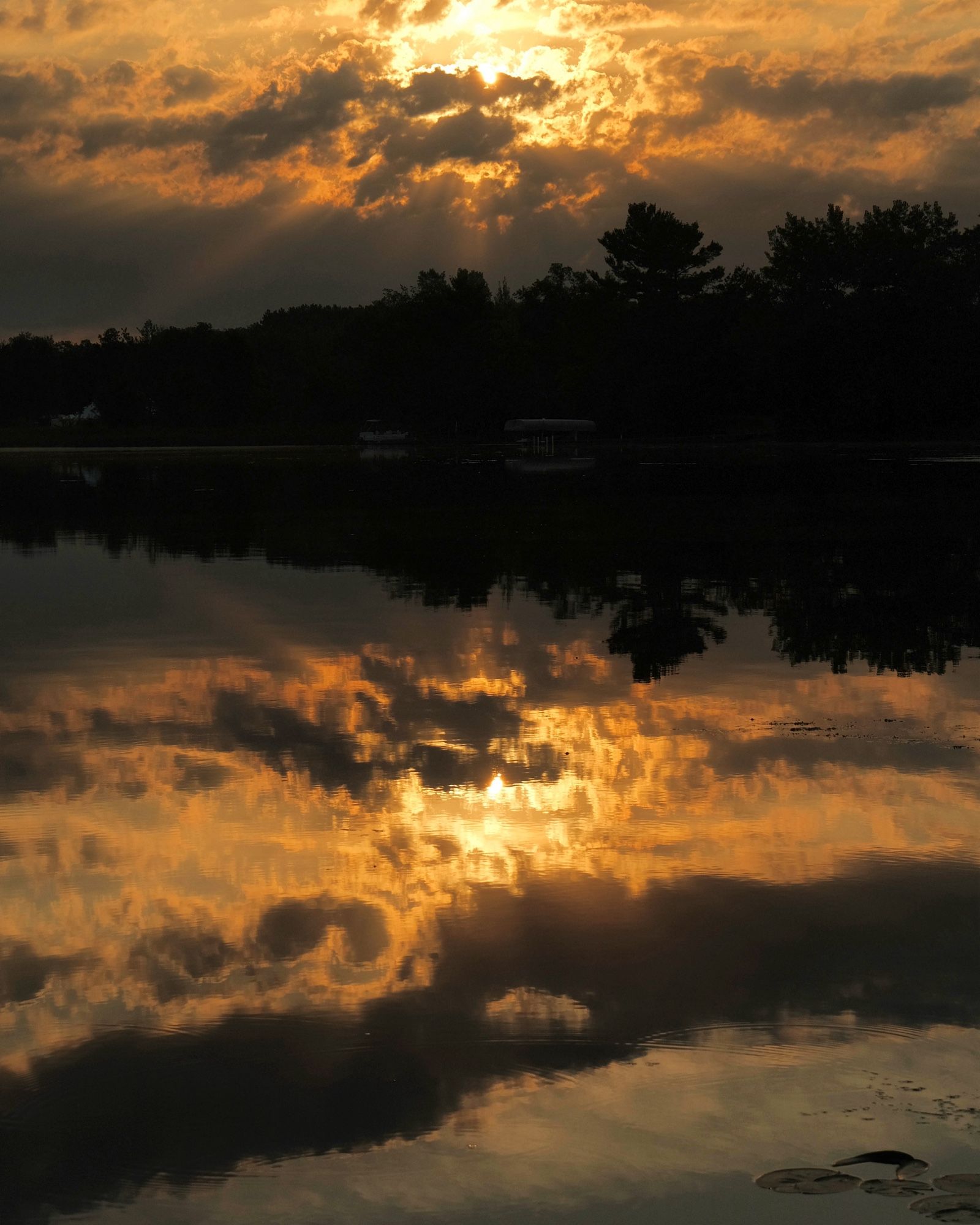 Sunrise reflections