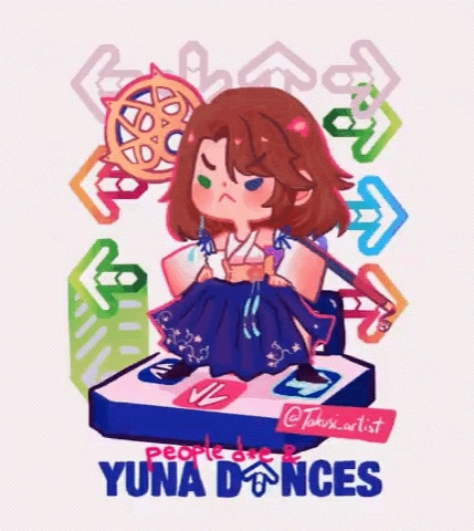 Yuna dancing