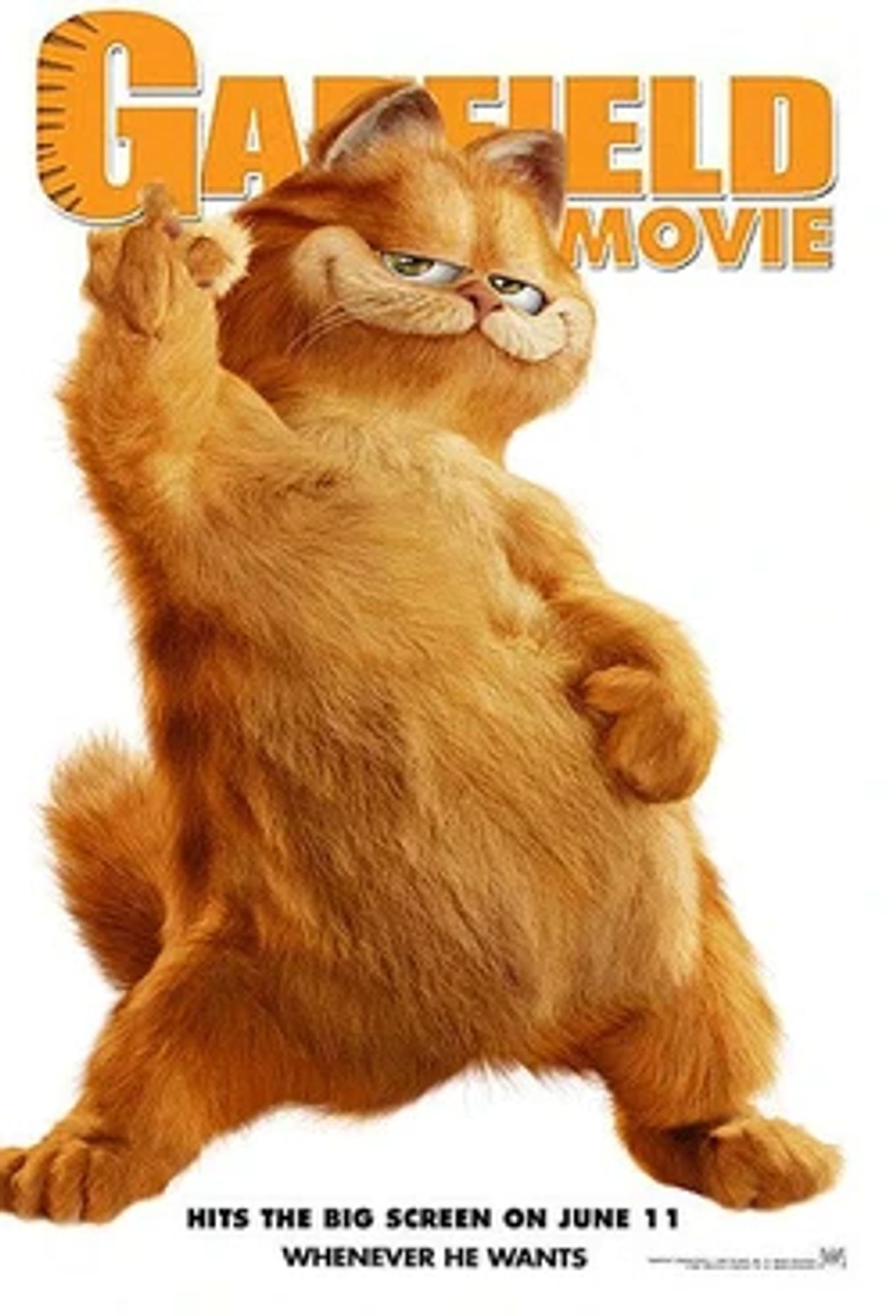 Poster of "Garfield: The Movie" (2004).