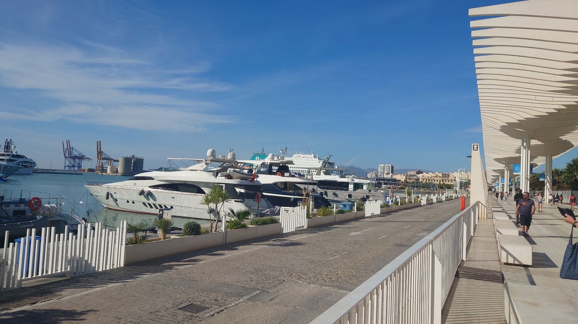 Malaga harbour