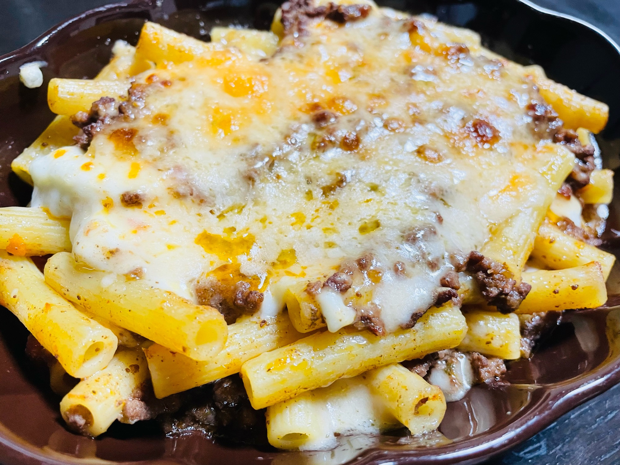 肉煮込みパスタのオーブン焼き
Pasta al forno con ragù