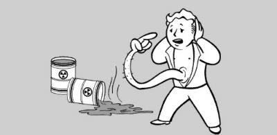 Mutant version of Fallout's Vault Boy