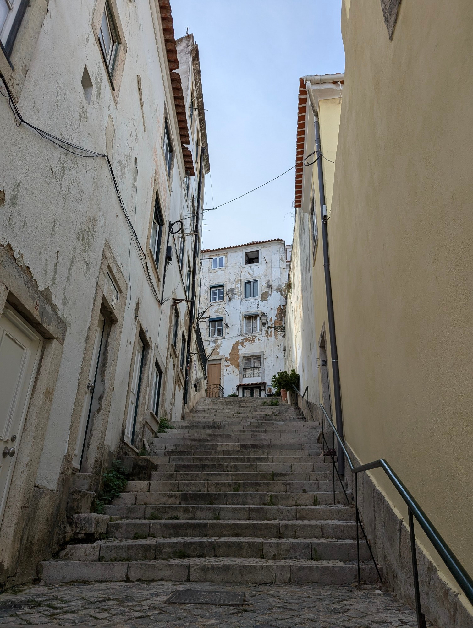 Stairway in Lisbon