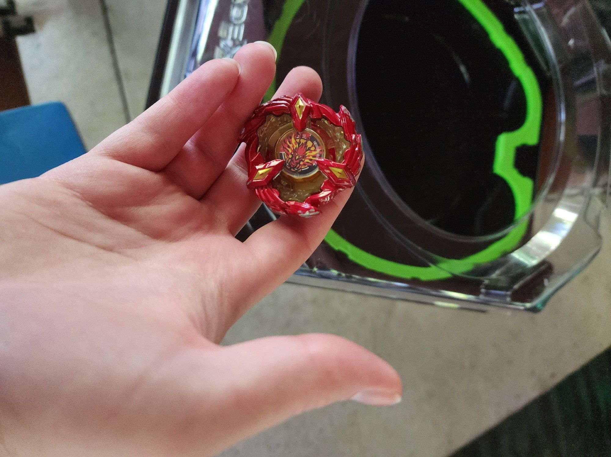 My Phoenix Wing beyblade :)