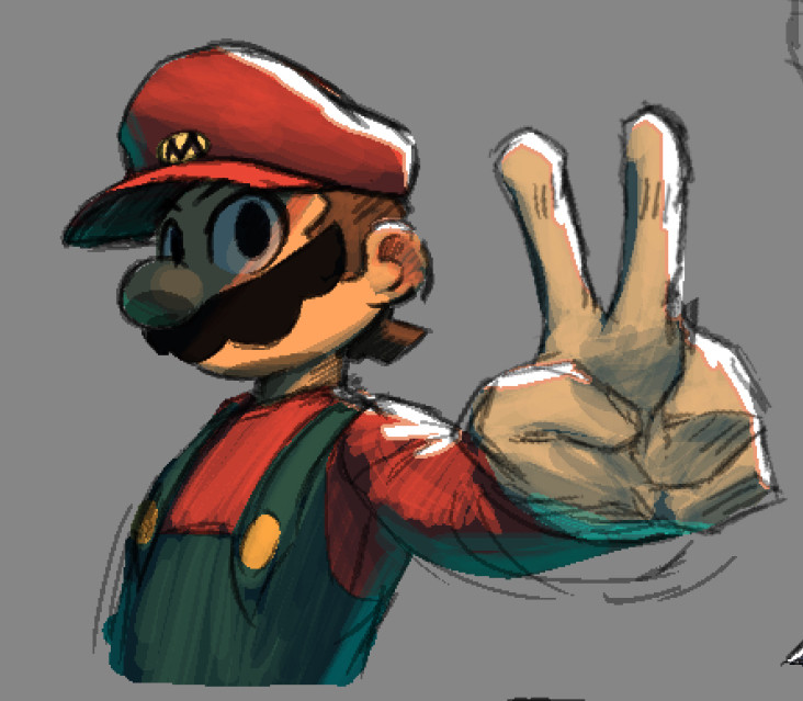 its super mario