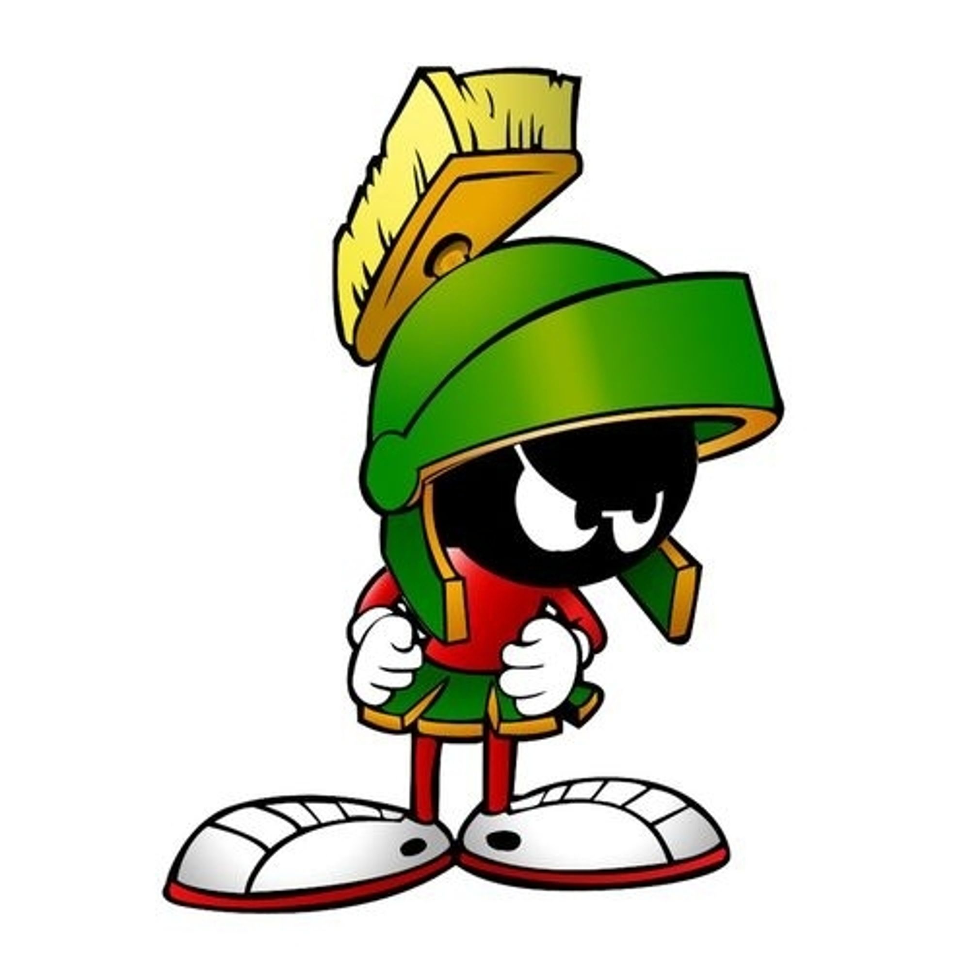 Angry Marvin the Martian