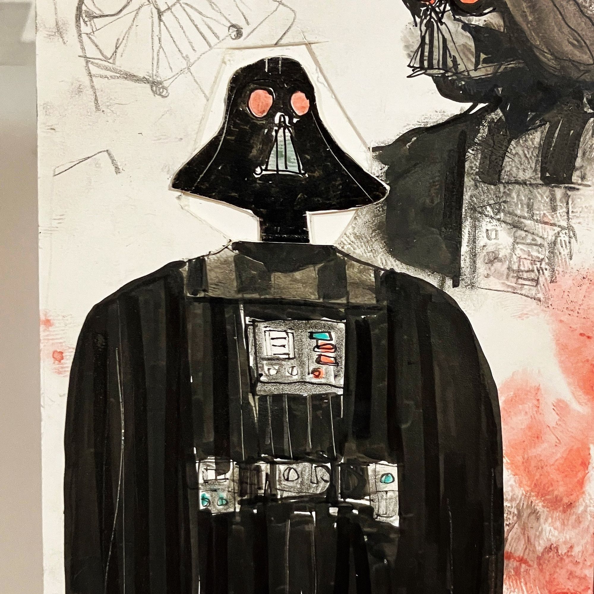 Off-model Darth Vader