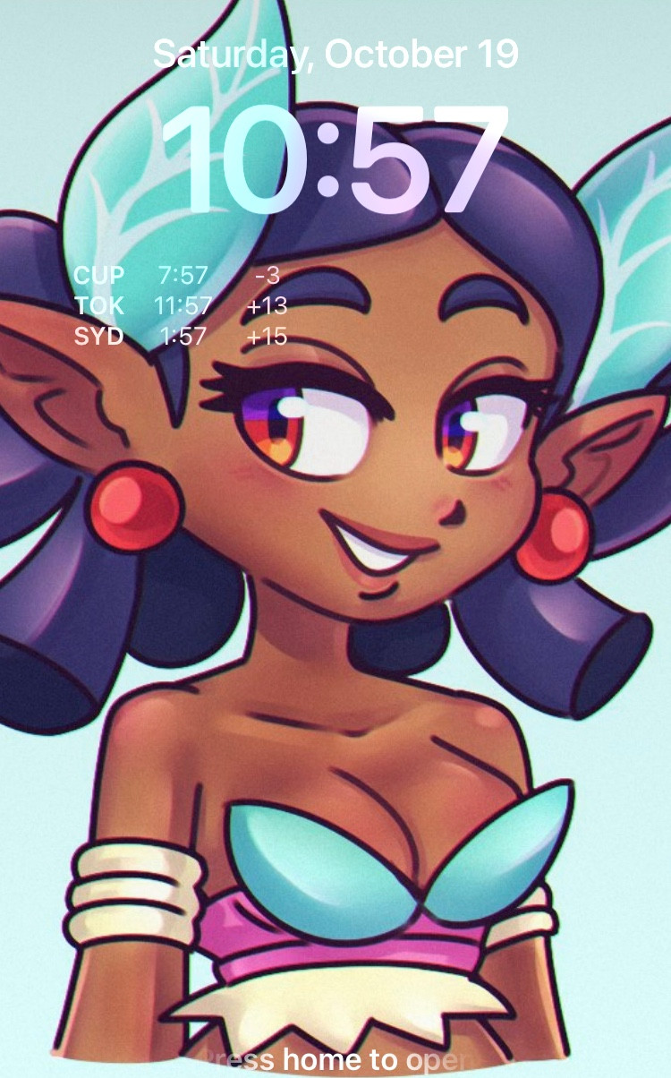 A portrait of the half-genie Vera, from Shantae and the Seven Sirens, as drawn by TheChaosSpirit.