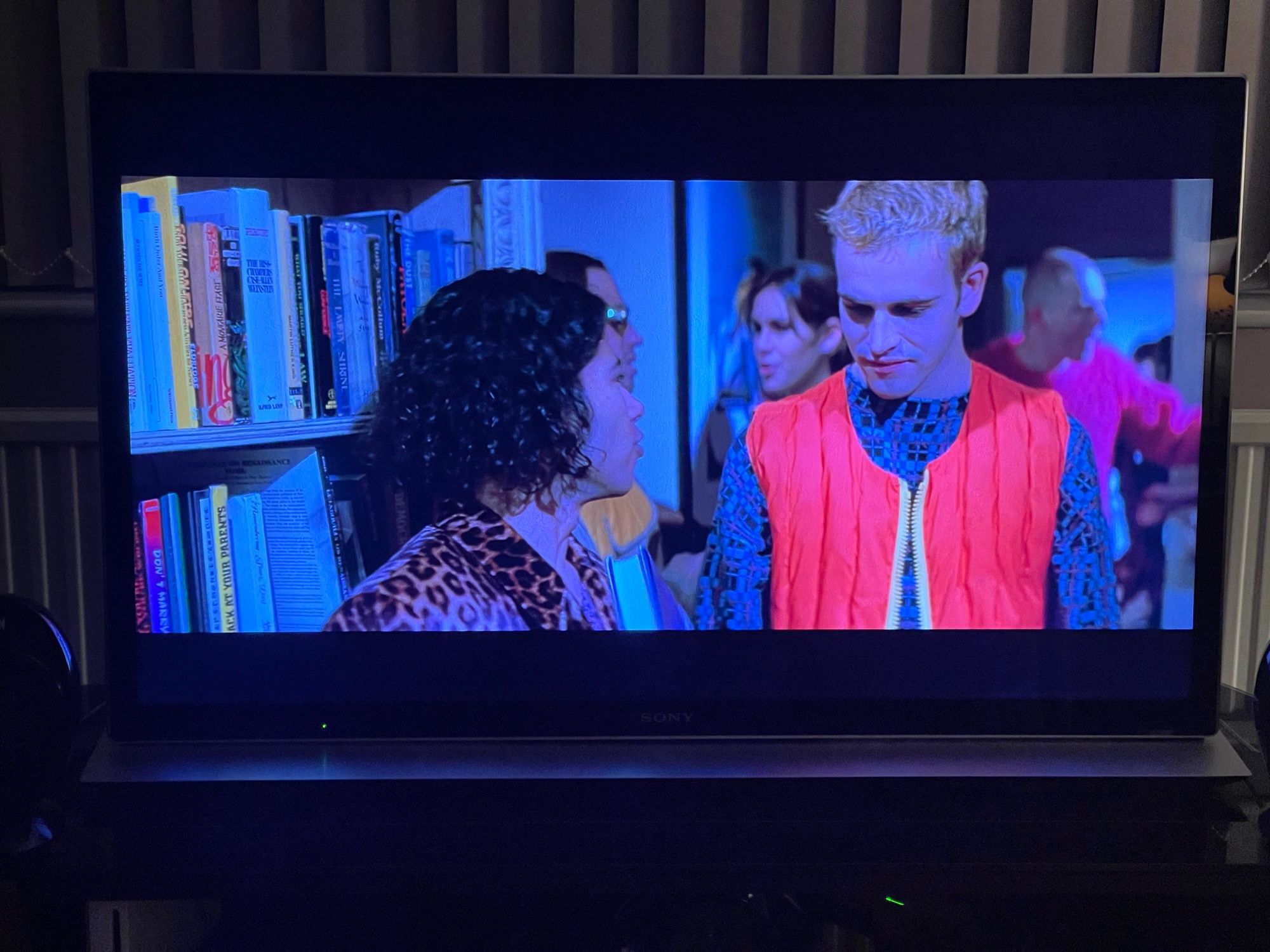 A still frame from the film Hackers