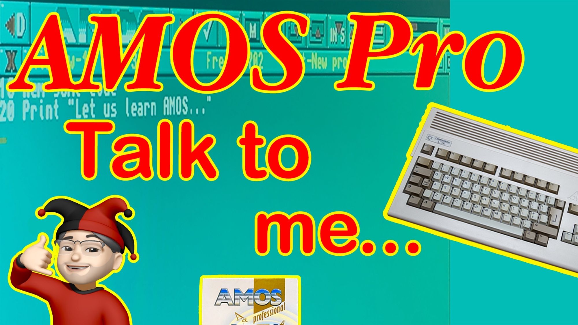 AMOS programming tutorial video thumbnail.